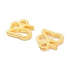 Rack Plating Alloy Pendants PALLOY-S190-06G-03-2