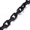 Handmade Opaque Acrylic Cable Chains AJEW-JB00664-01-2