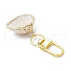 5Pcs Electroplate Shell Pendant Decorations HJEW-JM03084-5
