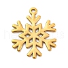 304 Stainless Steel Pendants STAS-G354-04G-1