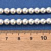 Electroplated Synthetic Non-magnetic Hematite Beads Strands G-I364-C02-S-4