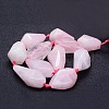 Natural Rose Quartz  Beads Strands G-F531-K06-2