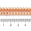 Electroplated Synthetic Non-Magnetic Hematite Beads Strands G-H020-G01-01-4