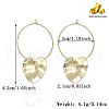 S925 Sterling Silver Heart Hoop Earrings WG5989-2