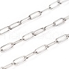 304 Stainless Steel Paperclip Chains CHS-F010-01D-P-2