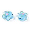 Handmade Bumpy Lampwork Beads LAMP-N024-04E-1