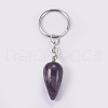 Natural Amethyst Keychain KEYC-P041-B02-2