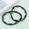 Magnetic Hematite Bracelets X-BJEW-Q005-6