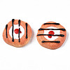 Opaque Epoxy Resin Cabochons CRES-S358-73-2