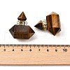 Natural Tiger Eye Perfume Bottle Pendants G-L623-08G-03-3
