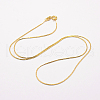 Sterling Silver Snake Chain Necklaces STER-F028-26G-1