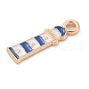 Alloy Enamel Pendants ENAM-A008-15KCG-02-2