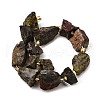 Raw Rough Natural Dragon Blood Beads Strands G-Z087-A03-3