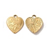 Ion Plating(IP) 304 Stainless Steel Pendants STAS-H212-37G-1