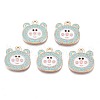 Alloy Enamel Pendants ENAM-N054-74A-1