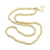 Brass Beaded Necklaces NJEW-L170-08D-G-1