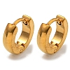 PVD Vacuum Plating 202 Stainless Steel Huggie Hoop Earrings with 304 Stainless Steel Pins for Women EJEW-H003-01G-1