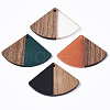 Resin & Wood Pendants RESI-S358-86B-1