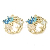 Rack Plating Alloy Enamel Pendants FIND-Q099-08B-01-1