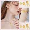 CHGCRAFT 3 Style Alloy European Beads FIND-CA0006-17-7
