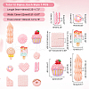   84Pcs 12 Style Resin Cabochons CRES-PH0003-39-5