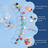 36Pcs 36 Styles Alloy Enamel Wine Glass Charms AJEW-BC00003-4