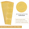 Self Adhesive Gold Foil Embossed Stickers DIY-WH0211-291-2
