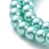 Baking Painted Pearlized Glass Pearl Round Bead Strands HY-Q003-6mm-32-2