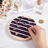 6-Slot Wood Ring Display Stands RDIS-WH0011-30-3
