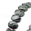 Natural Agate Oval Beaded Stretch Bracelet G-E010-01V-4