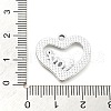 Alloy Rhinestone Pendants FIND-U026-13P-3