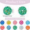 SUNNYCLUE 80Pcs 10 Colors Acrylic Beads SACR-SC0001-39-2