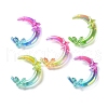 Transparent UV Plating Acrylic Beads X-PACR-D288-27-1