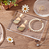 Rectangle Transparent Acrylic Display Base DJEW-WH0034-50E-5