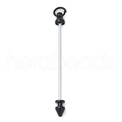 Alloy Bar Beadable Keychain for Jewelry Making DIY Crafts KEYC-A015-01EB-1
