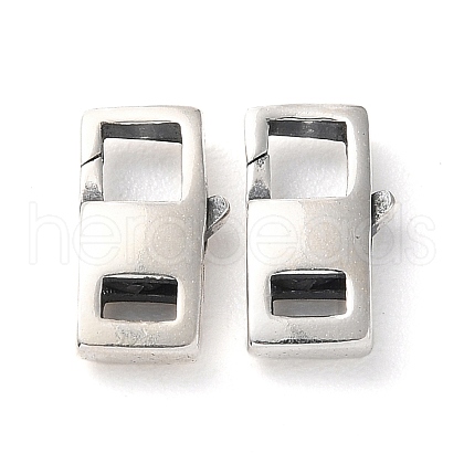 925 Thailand Sterling Silver Lobster Claw Clasps STER-D003-04A-P-1