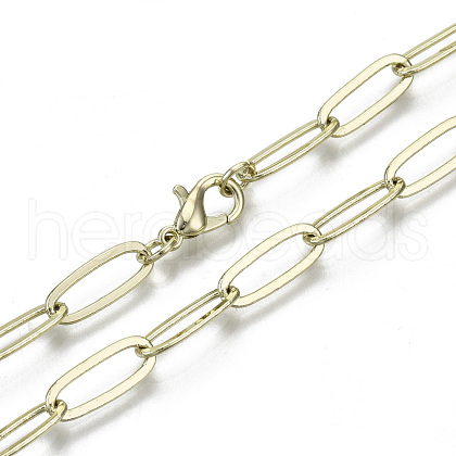 Brass Paperclip Chains MAK-S072-13A-14KC-1