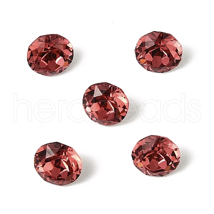Glass Rhinestone Cabochons GLAA-A018-6mm-209-1