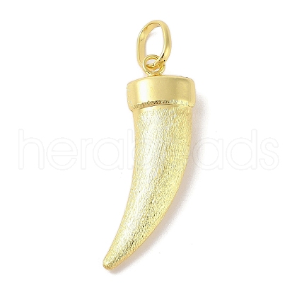 Rack Plating Brass Pendants KK-S380-02G-1