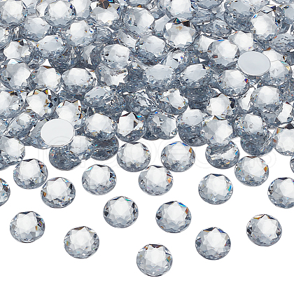 200Pcs Acrylic Rhinestone Cabochons FIND-FG0003-99-1