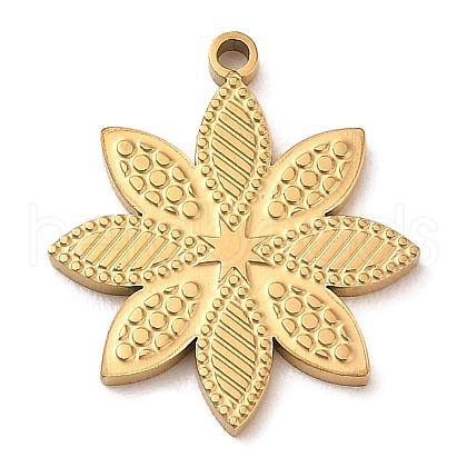 Ion Plating(IP) 304 Stainless Steel Pendants STAS-E199-03G-1