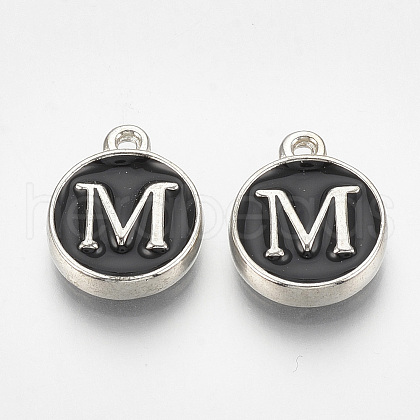Alloy Enamel Charms ENAM-T007-01-M-1