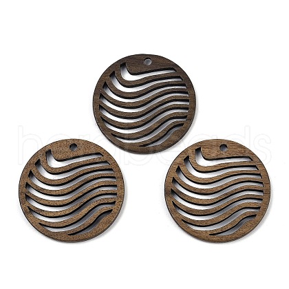Walnut Wood Pendants WOOD-A025-05C-1