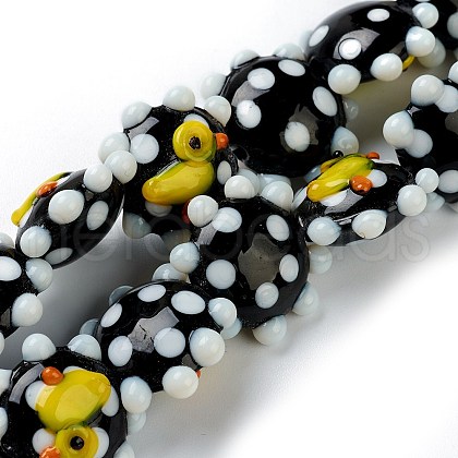 Handmade Lampwork Beads X1-LAMP-J092-01A-1
