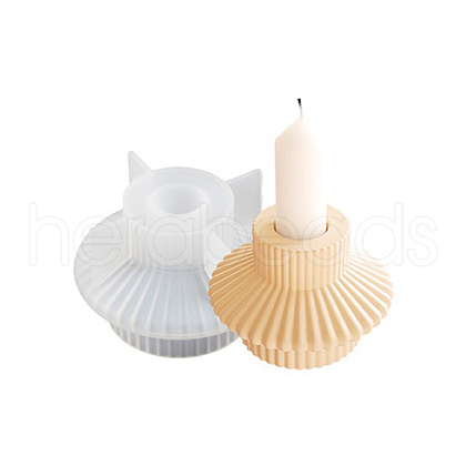 DIY Silicone Candle Holder Molds DIY-K073-29A-1