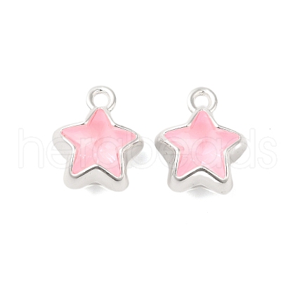 Rack Plating Alloy Rhinestone Pendants PALLOY-S186-09P-05-1