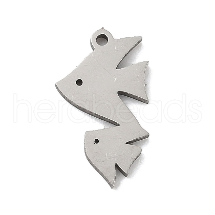 304 Stainless Steel Charms STAS-S174-12P-1
