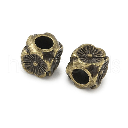 Tibetan Style Alloy Beads FIND-G059-01C-AB-1