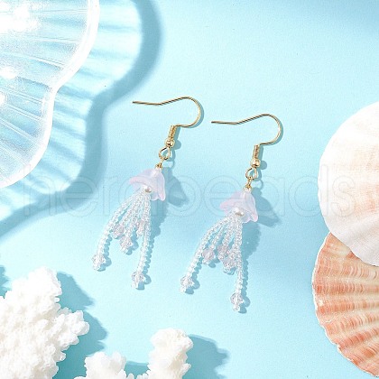304 Stainless Steel Dangle Earrings EJEW-MZ00454-01-1