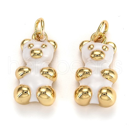 Real 18K Gold Plated Brass Pendants KK-L206-001D-G-1